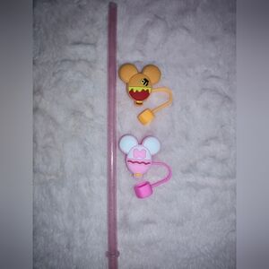 Winnie the Pooh straw caps